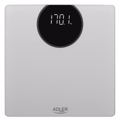 Vannitoakaal Adler AD 8175 LED, karastatud klaas, kuni 180 kg