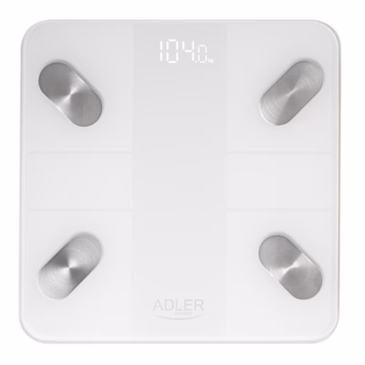 Elektrooniline vannitoakaal Adler AD 8186, Bluetooth 4.2, 180 kg, LED