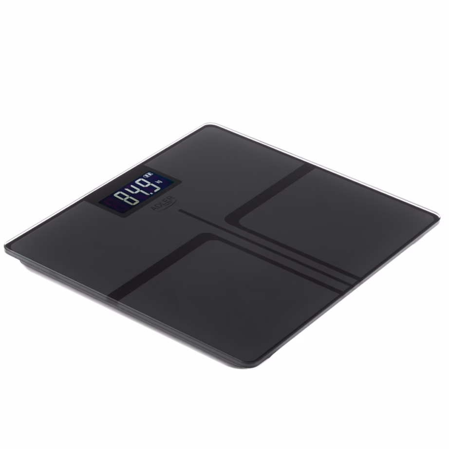 Vannitoakaal Adler AD 8194s STRIPES, USB‑C laetav, 180 kg, must - 2