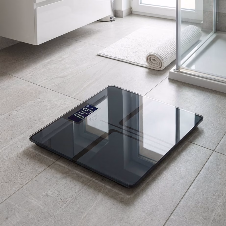 Vannitoakaal Adler AD 8194s STRIPES, USB‑C laetav, 180 kg, must - 7