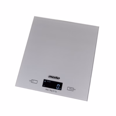 Digitaalne köögikaal Adler Mesko MS 3145, 5 kg, 1 g täpsus, klaaspind, hall