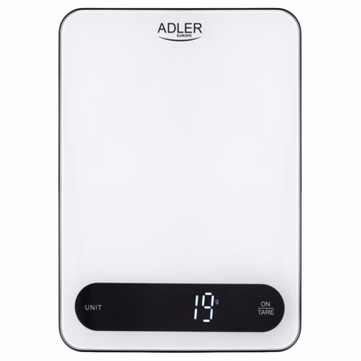 Elektrooniline köögikaal Adler AD 3177wb, 10 kg, 1 g täpsus, LED-ekraan, USB-C