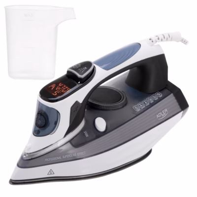 Aurutriikraud Adler AD 5053, 3000 W, 0,3 l veepaak, LCD-ekraan, aurulöök 240 g/min