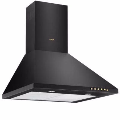 Seinale paigaldatav köögikubu AKPO WK-4 Classic, 60 cm, must-kuldne, C