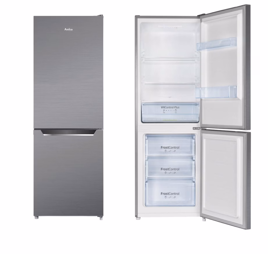Eraldiseisev külmik-sügavkülmik Amica FK2425.4UNTX(E), 277 l, E, 39 dB - 4