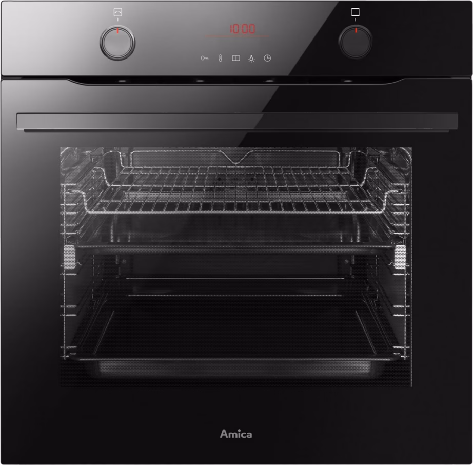 Integreeritav elektriahi Amica ED47637BA+ X-TYPE STEAM, 77 l, 3600 W, must - 4