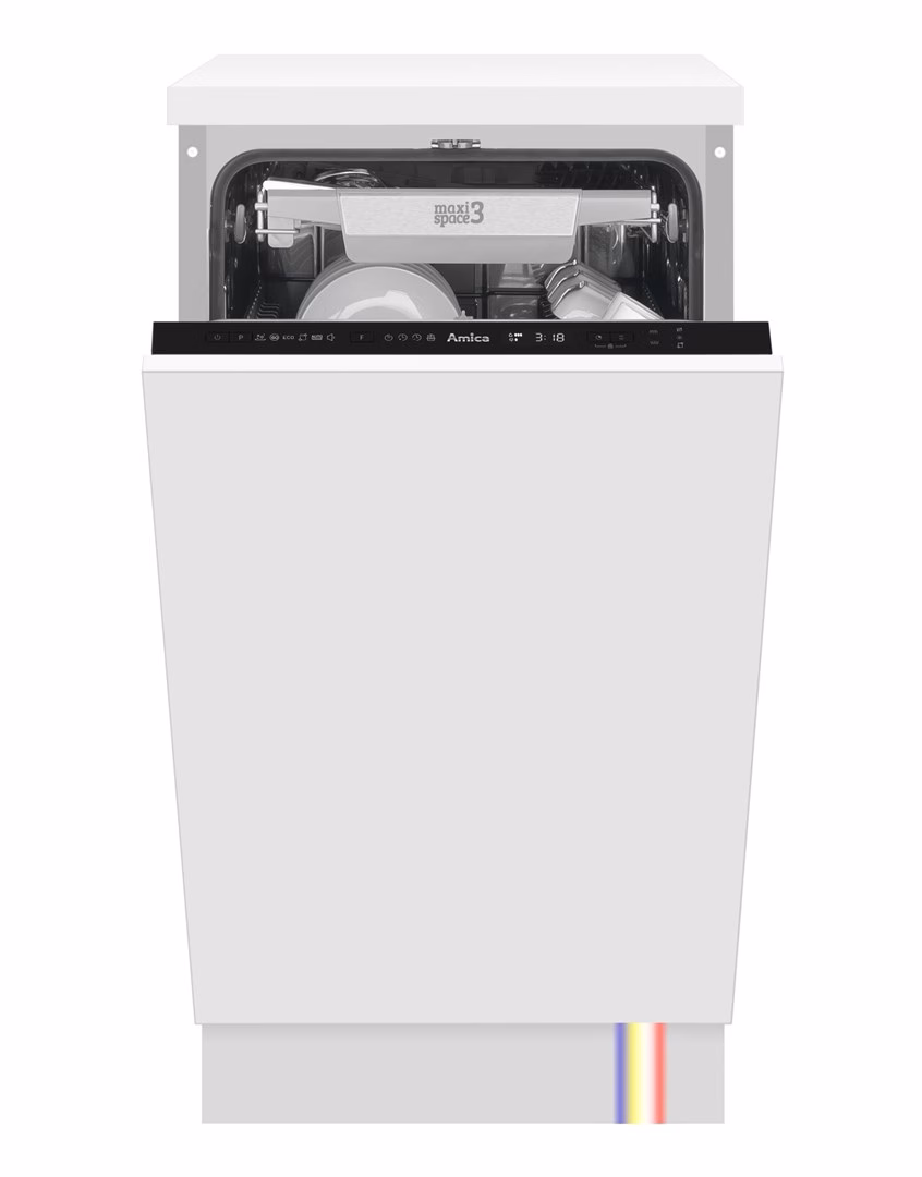 Integreeritav nõudepesumasin Amica DIM44C6EMONqH, 45 cm, 10 komplekti, C