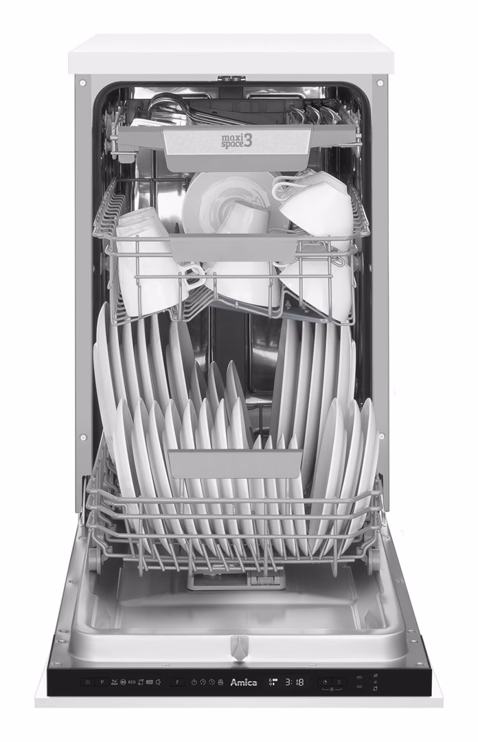 Integreeritav nõudepesumasin Amica DIM44C6EMONqH, 45 cm, 10 komplekti, C (3)