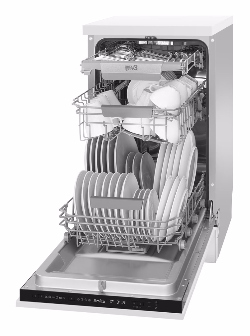 Integreeritav nõudepesumasin Amica DIM44C6EMONqH, 45 cm, 10 komplekti, C (4)