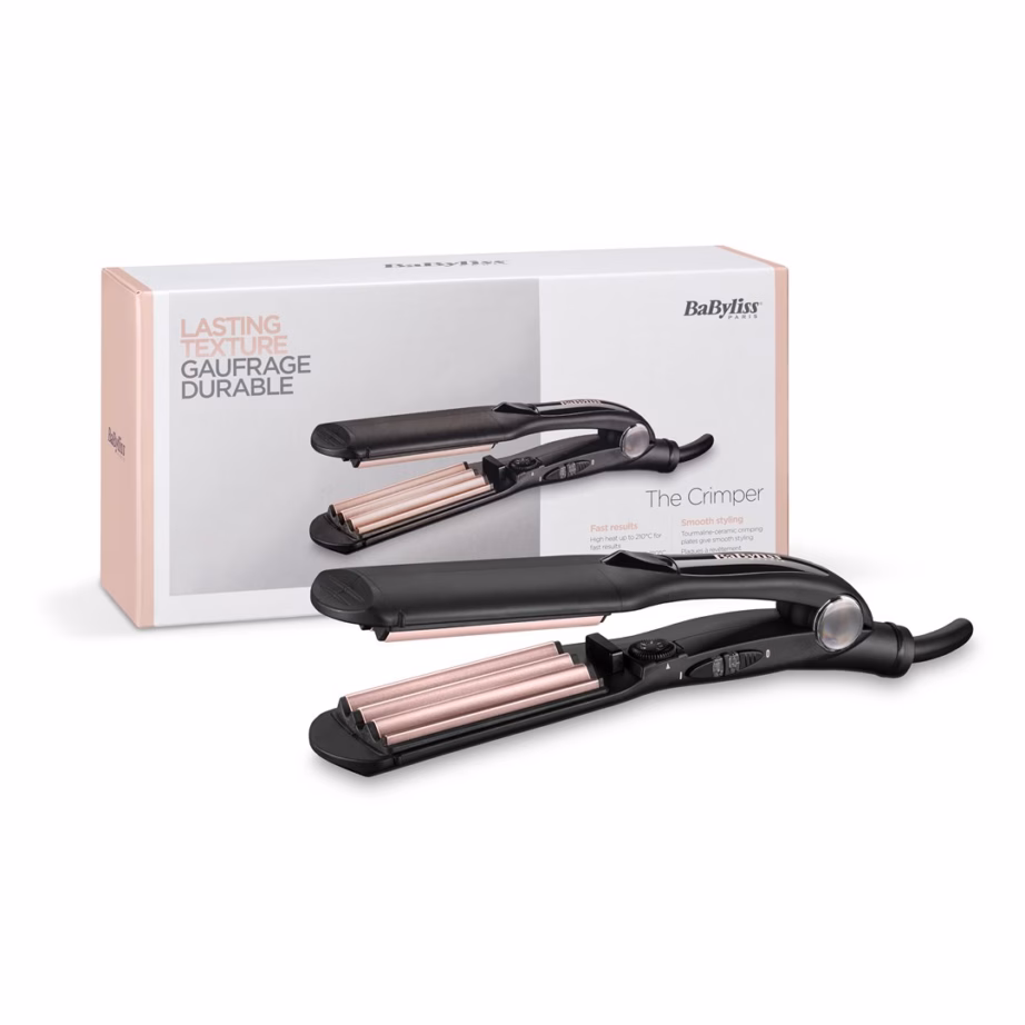 Tekstuurtriikraud BaByliss The Crimper Warm, 10 kuumusastet, 120–210 °C, 1,8 m - 3