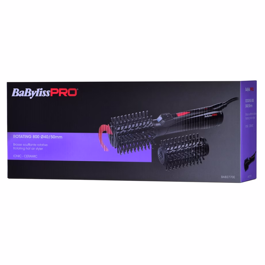 Kuumõhuhari BaBylissPRO BAB2770E, aurutehnoloogia, 800 W, 2 harja, 2,7 m juhe - 8