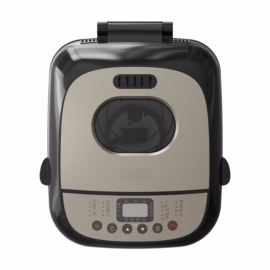 Leivaküpsetaja Black+Decker BXBM600E, 600 W, kuni 1 kg, LCD-ekraan - 2