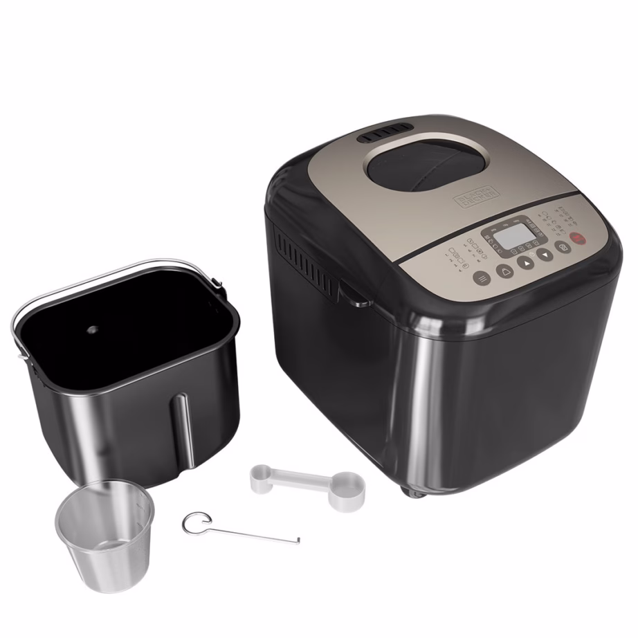 Leivaküpsetaja Black+Decker BXBM600E, 600 W, kuni 1 kg, LCD-ekraan - 5