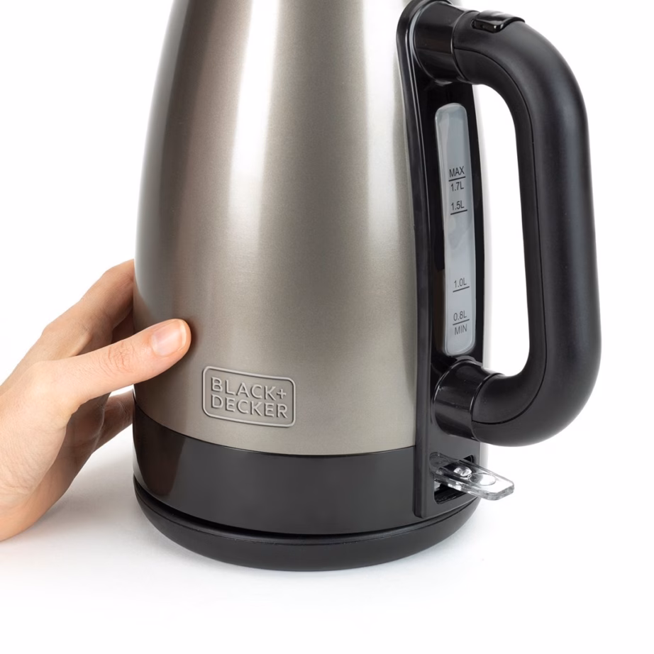 Veekeetja Black+Decker BXKE2201E, 2200 W, 1,7 l, must/teras - 4