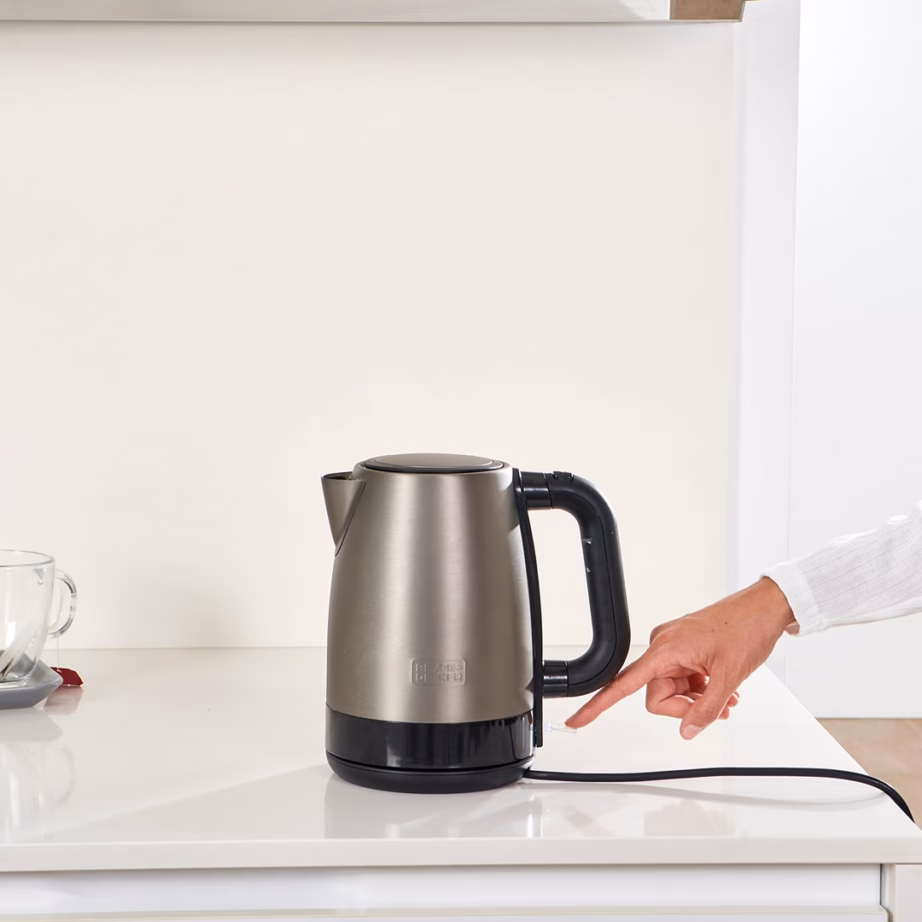 Veekeetja Black+Decker BXKE2201E, 2200 W, 1,7 l, must/teras - 9