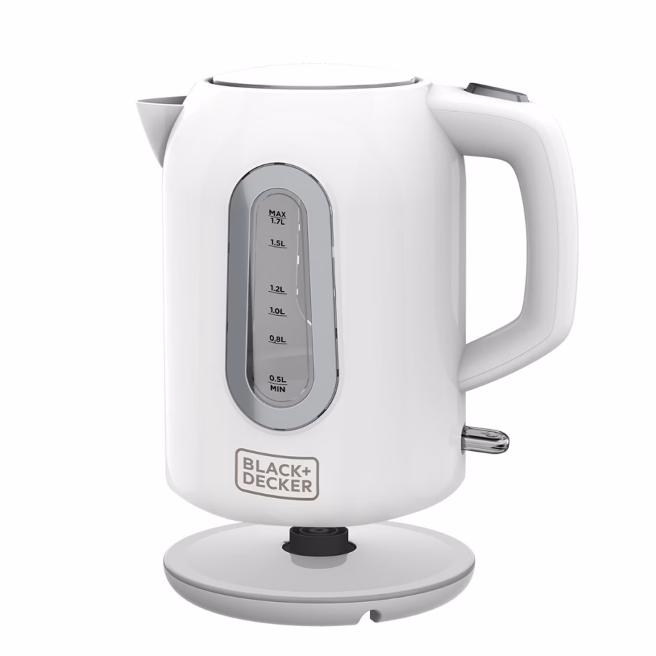 Veekeetja Black+Decker BXKE2204E, 1,7 l, 2200 W, valge - 4