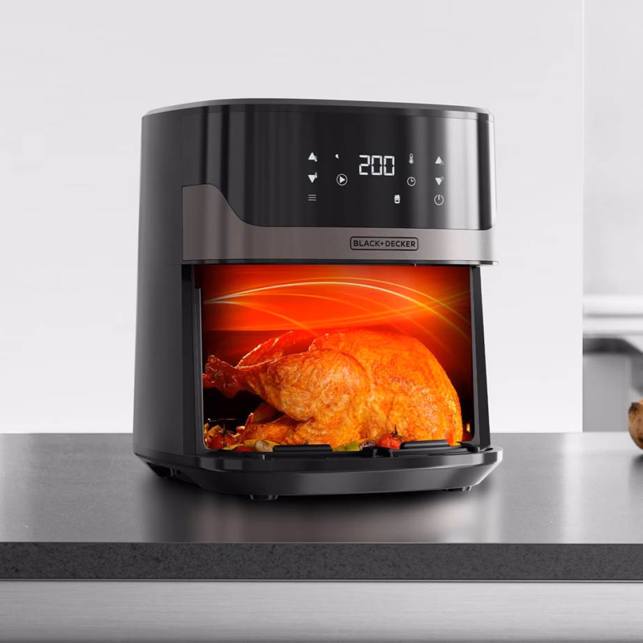 Kuumaõhufritüür Black+Decker BXAF6500E, 6,5 l, 1600 W, 8 programmi - 6