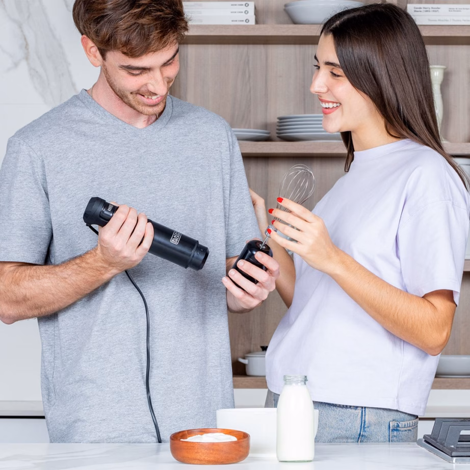 Saumikser Black+Decker BXHBA1501E, 1500 W, roostevabast terasest tera ja otsik - 9