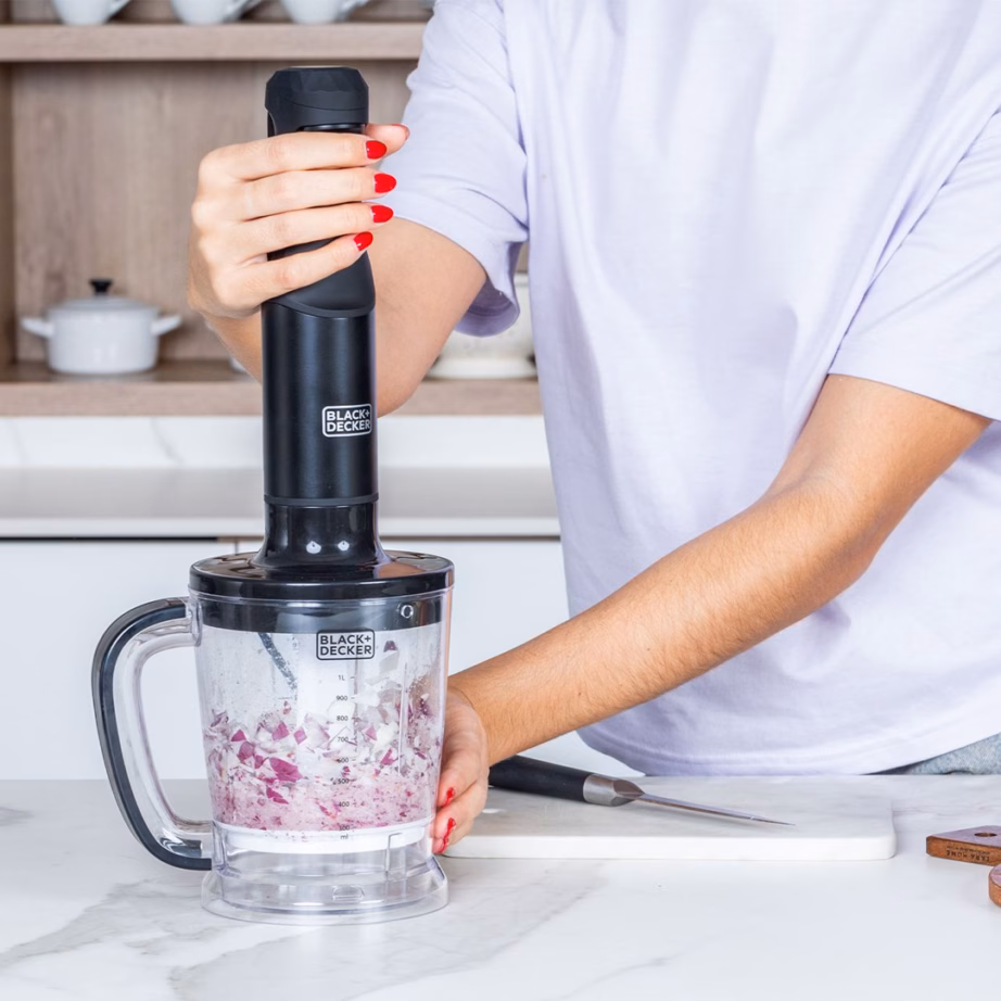 Saumikser Black+Decker BXHBA1501E, 1500 W, roostevabast terasest tera ja otsik - 10