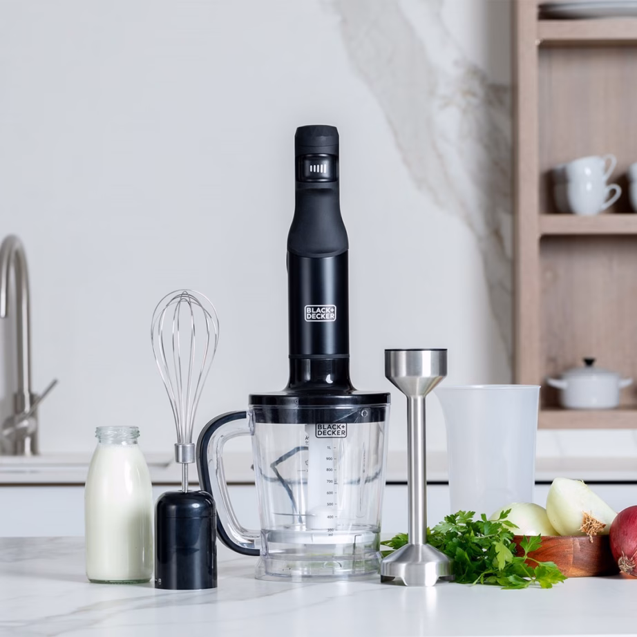 Saumikser Black+Decker BXHBA1501E, 1500 W, roostevabast terasest tera ja otsik - 15