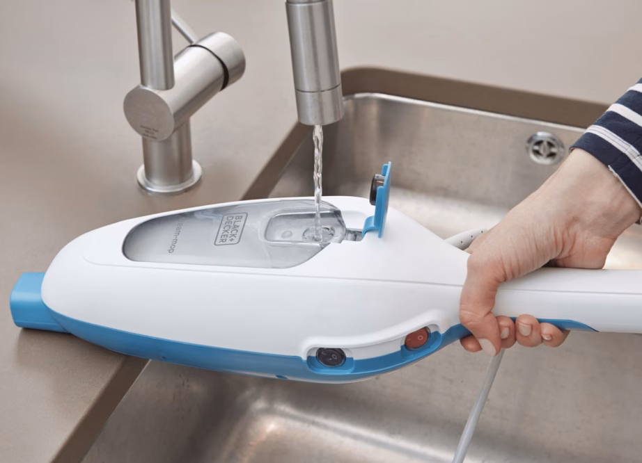 Aurumopp Black+Decker FSM13E1, 1300 W, 0,38 l veepaak, sinine-valge - 8