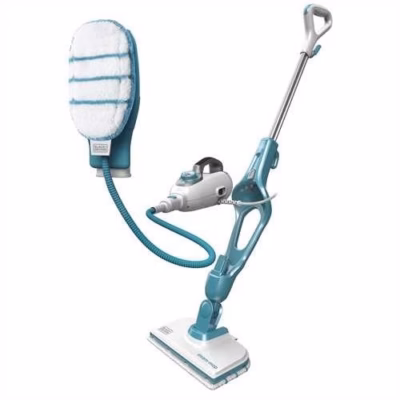 Aurumopp Must+DECKER 9in1, 1300 W, 0,5 l, 6 m juhe, valge/türkiissinine