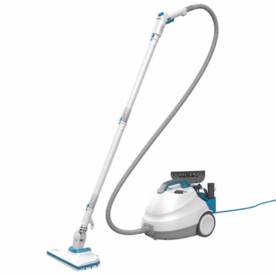 Aurupuhasti Must+DECKER BHSMP2314-QS, 2300 W, 1,2 l, 4 bar, sinine/valge