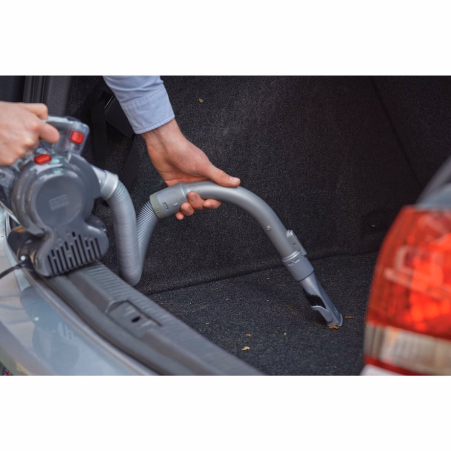 Autotolmuimeja Black+Decker PD1200AV-XJ, 12 V, kotita, 0,56 l, hall/oranž - 7