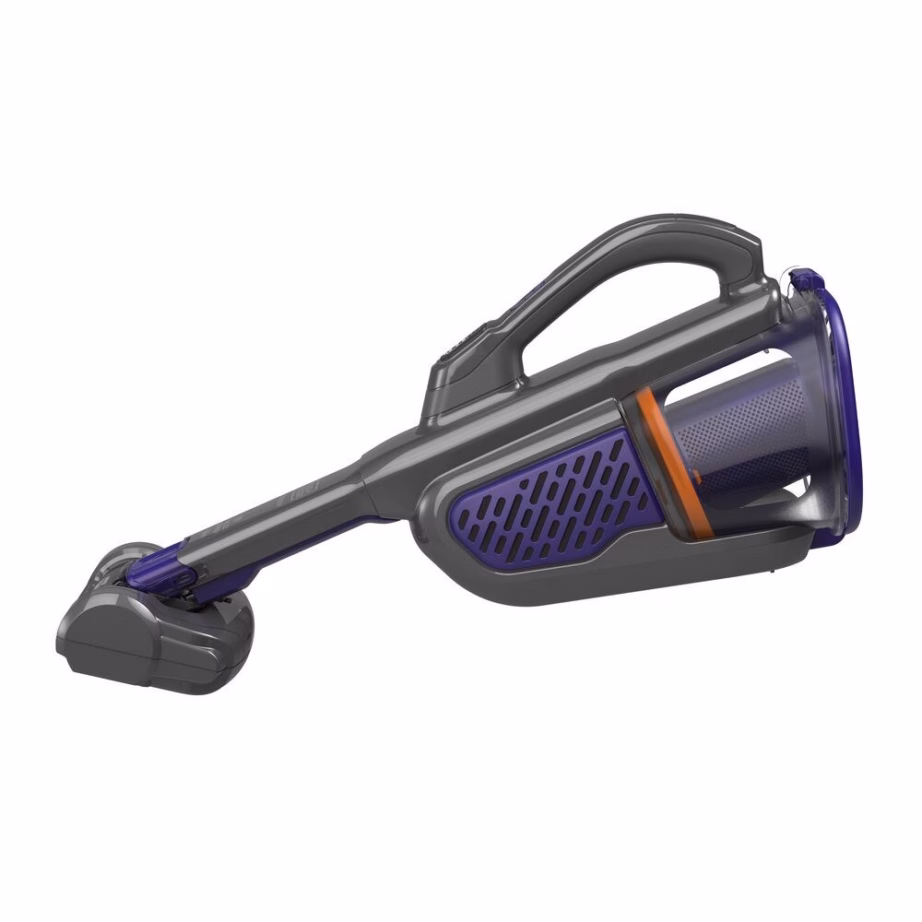 Käsitolmuimeja Black+Decker BHHV520BFP, 18 V, 0,7 l, kotita, must/lilla - 5