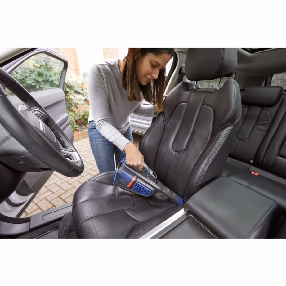 Käsitolmuimeja Black+Decker BHHV520BFP, 18 V, 0,7 l, kotita, must/lilla - 11