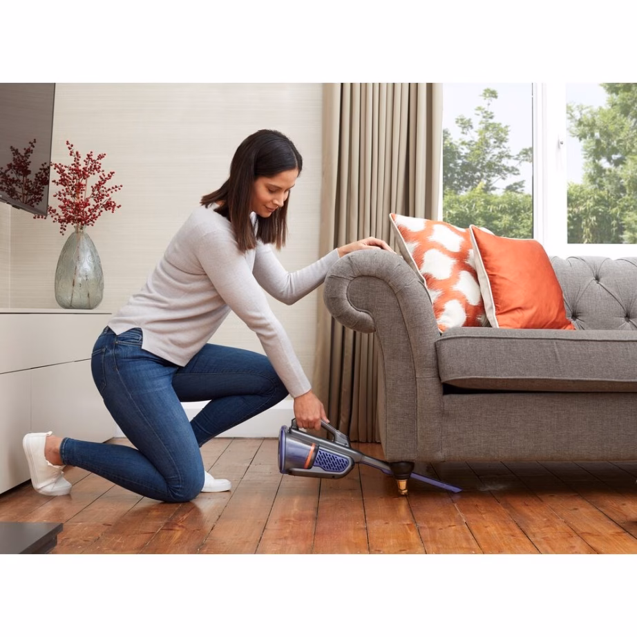 Käsitolmuimeja Black+Decker BHHV520BFP, 18 V, 0,7 l, kotita, must/lilla - 12
