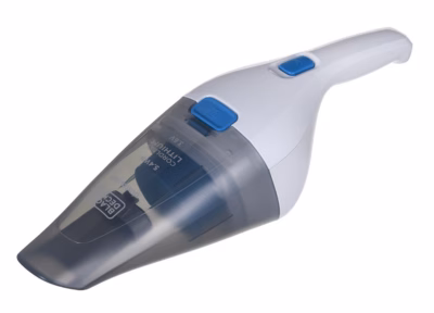 Käsitolmuimeja Must+DECKER NVC115JL, 3,6 V Li-Ion, kotita, 0,325 l, hall-valge