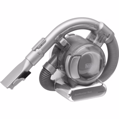 Käsitolmuimeja Must+DECKER PD1820L-QW, 18 V, kotita, 0,56 l, kroom