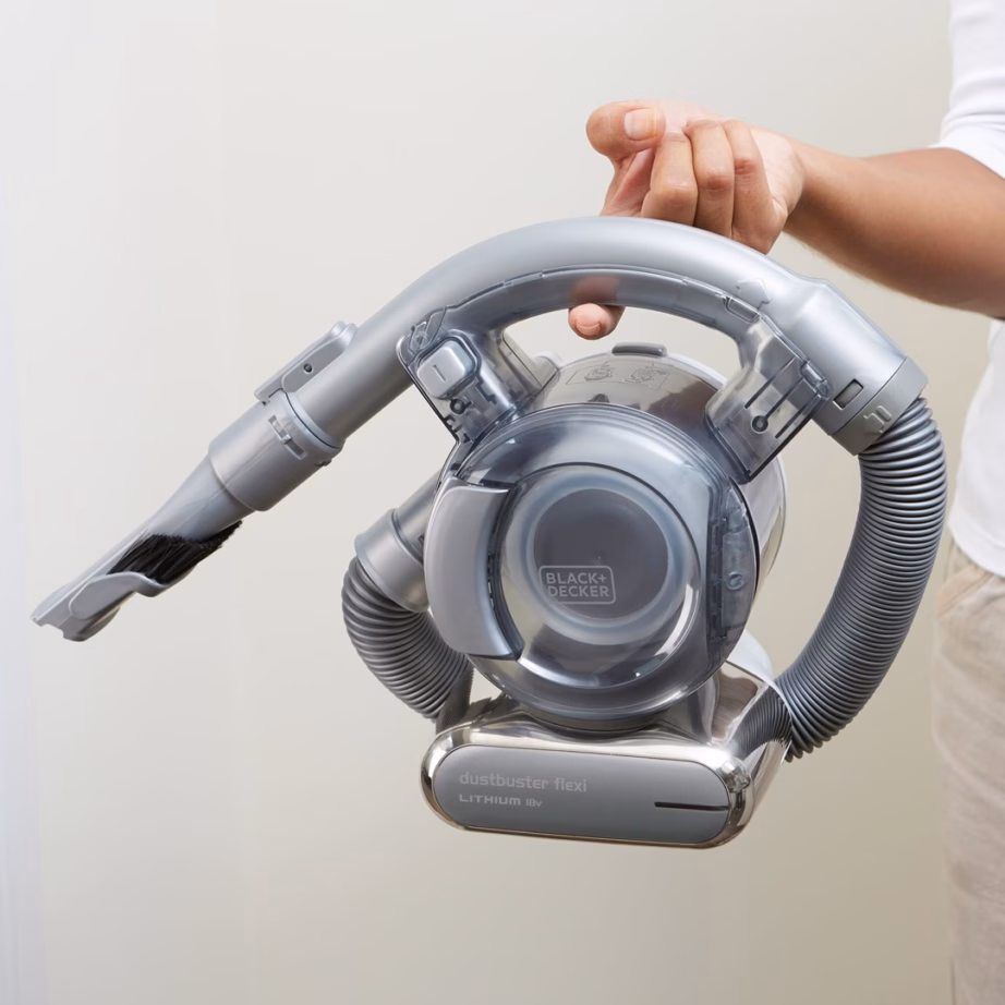 Käsitolmuimeja Black+Decker PD1820L-QW, 18 V, kotita, 0,56 l, kroom - 18