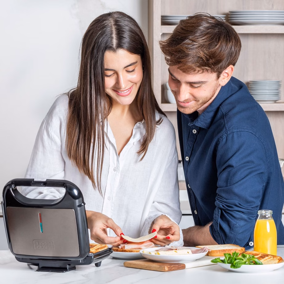 Võileivagrill Black+Decker BXSA753E, 750 W, 2 võileiba - 8