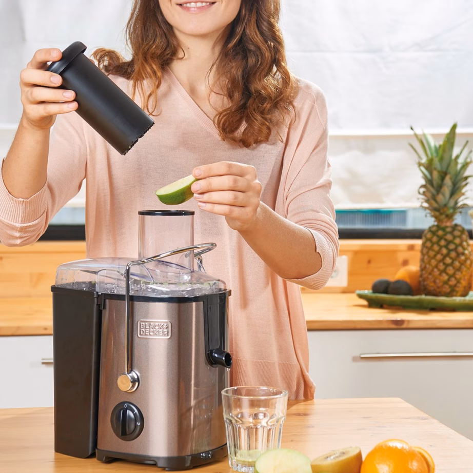 Tsentrifuug mahlapress Black+Decker BXJE600E, 600 W, 2 kiirust - 8