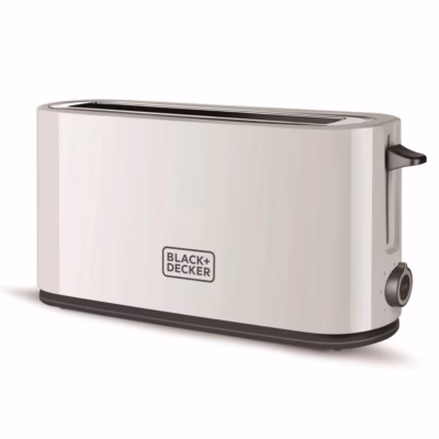 Röster Must+DECKER BXTO1001E, 1000 W, pikk pilu, 7 pruunistusastet, valge