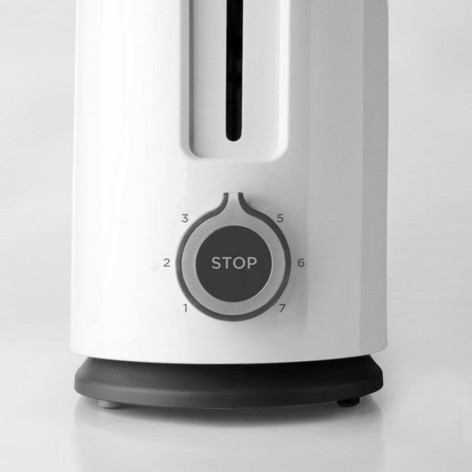Röster Black+Decker BXTO1001E, 1000 W, pikk pilu, 7 pruunistusastet, valge - 4