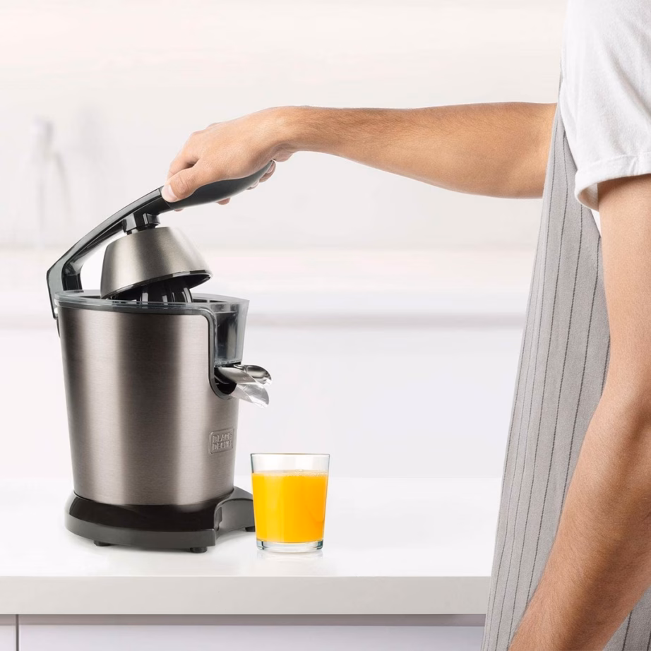 Tsitrusepress Black+Decker BXCJ350E, 350 W, 0,65 l mahlanõu, 2 presskoonust - 4