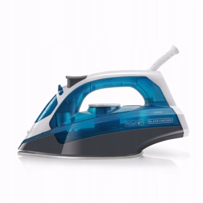 Auruga triikraud Must+DECKER BXIR2200E, 2200 W, aur 30 g/min, võimendus 120 g/min