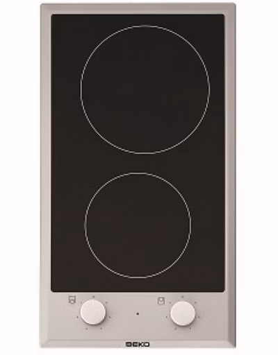 Integreeritav keraamiline pliidiplaat Beko HDCC 32200 X, 2 tsooni, must