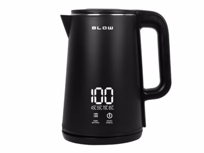Veekeetja BLOW BK-18PB, 1,8 l, 2200 W, puutetundlik juhtimine ja temperatuuri reguleerimine