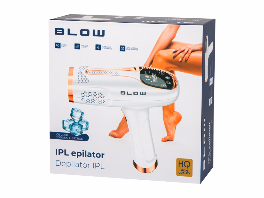 IPL-epilaator BLOW light, impulssvalgus (IPL), valge/kuldne - 3