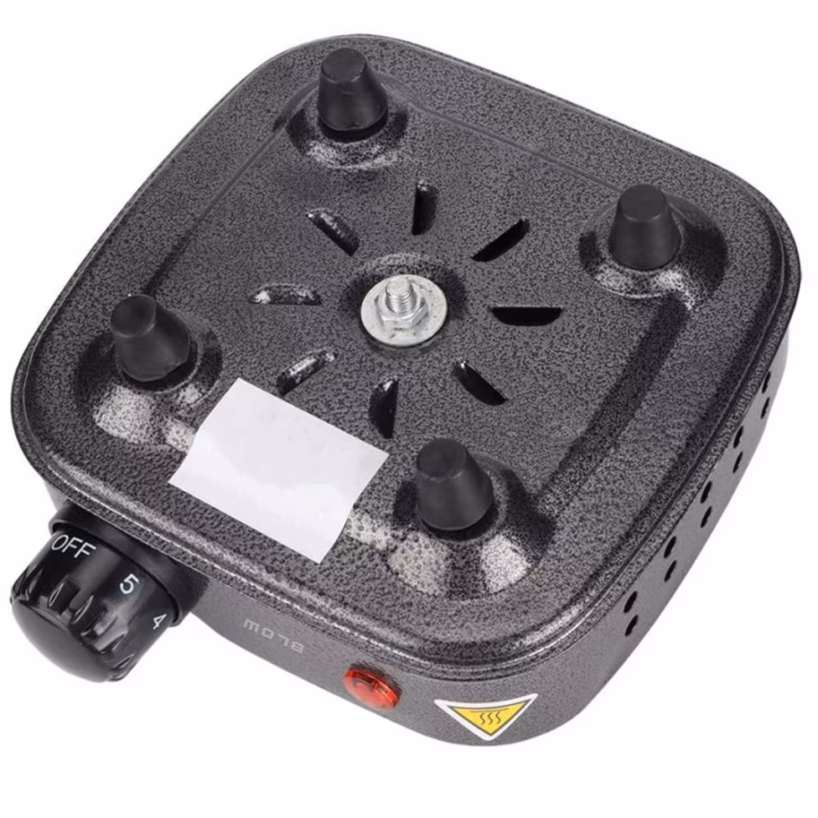 Ühe keedualaga elektriline lauapliit BLOW, 1000 W, 155 mm kütteplaat, must - 7