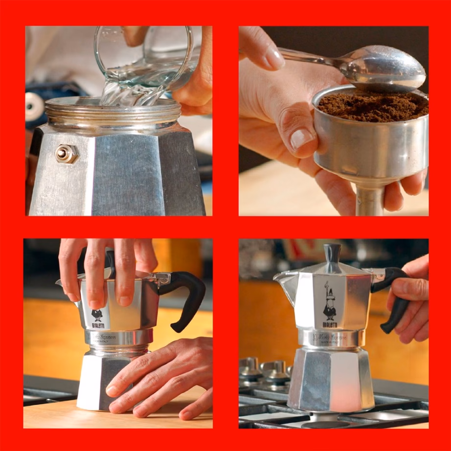 Mokakann BIALETTI Moka Express, 0,3 l (6 tassi), alumiinium - 5