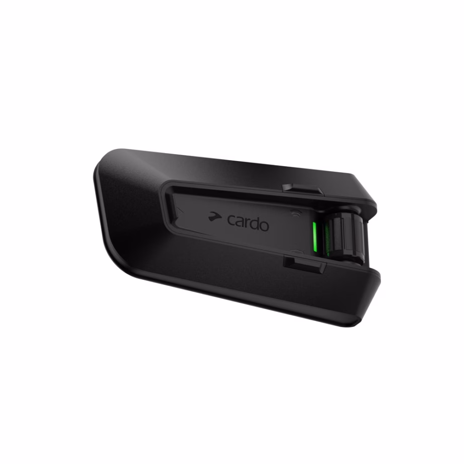 Mootorratta intercom cardo PACKTALK PRO SINGLE, Bluetooth 5.2, FM-raadio - 2