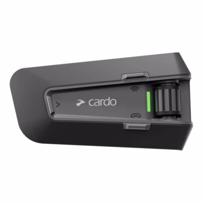 Mootorratta intercom Cardo Packtalk Neo Duo, Bluetooth 5.2, kuni 1600 m, must