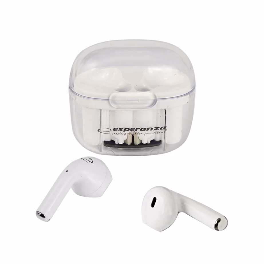 TWS Bluetooth-kõrvaklapid Esperanza EH237W, valge, Bluetooth 5.3, in-ear - 6