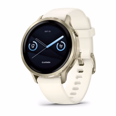 Nutikell Garmin Venu 4, 41 mm, 1,2" AMOLED puuteekraan, Wi‑Fi, GPS, kuldne