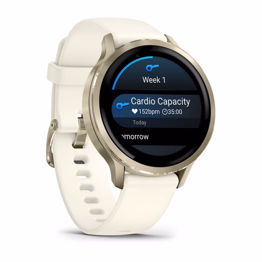 Nutikell Garmin Venu 4, 41 mm, 1,2″ AMOLED puuteekraan, Wi‑Fi, GPS, kuldne - 3